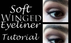 Soft Winged Eyeliner For Daytime