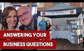 Business Q&A | Moving, Declining Sales, and Losing Hope