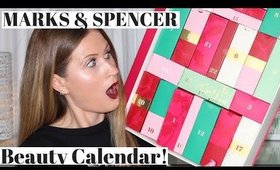 MARKS AND SPENCER BEAUTY ADVENT CALENDAR 2018 CONTENTS!