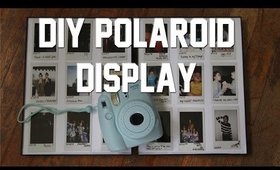 DIY Polaroid Display