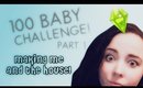 SIMS 4 100 BABY CHALLENGE! Ep1. Making "Me" and the House!