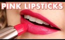 Pink Lipstick Swatches | Swatching My Pink Lipstick Collection