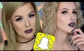 SNAPCHAT Filter Baddie Makeup Tutorial ft. Adrianna Grotkowska Collaboration