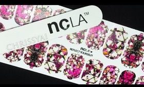 NCLA Nail Wrap First Application + Impression