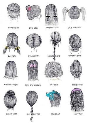 Different hair styles