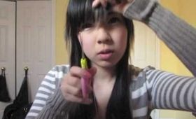 Choppy Side Swept Bangs Tutorial