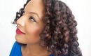 Easy Transitioning/Heatless Hairstyle: Twist & Curl
