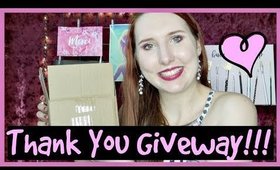 Thank You for 1000 Subscribers Giveaway | Makeup Giveway 2018 OPEN