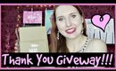 Thank You for 1000 Subscribers Giveaway | Makeup Giveway 2018 OPEN