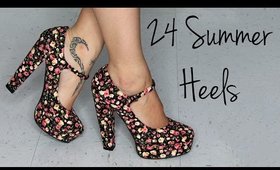 Shoe Collection | 24 Summer Heels