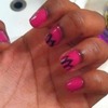 Pink Petaled Nails