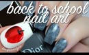 Back to School Nails: Vintage Newspaper & Apple Nail Art Tutorial | lacquerstyle