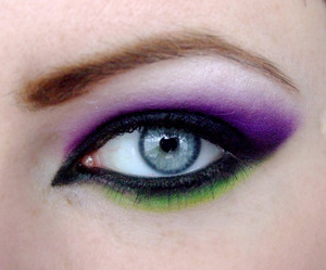 Purple and Green Cateye