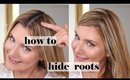 HOW TO HIDE ROOTS BETWEEN COLORINGS (NO products needed)