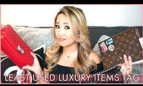 MY 5 LEAST USED LUXURY GOODS TAG 2.0 - SHOPPING REGRETS? | hollyannaeree