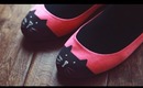 DIY ♥ Cat Toe Flats