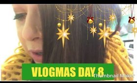 VLOGMAS DAY 8 | MAKE UP & HOUSE PARTY |