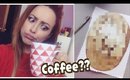 😱CHALLENGE🎄|| Drawing with COFFEE!!! ☕️😳