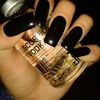 Long Black Nails