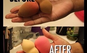 SAVE YOUR $$$! How to DEEP CLEAN Your BEAUTY BLENDER!!!