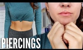 How To FAKE 8 Piercings | PIERCINGS at HOME !!!