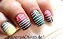 Ombre Nails ! - Beautiful Gradient Stripes Nail Designs Tutorial