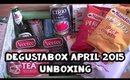 Degustabox April 2015 Unboxing