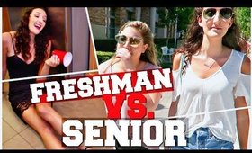 FRESHMAN VS. SENIOR YEAR