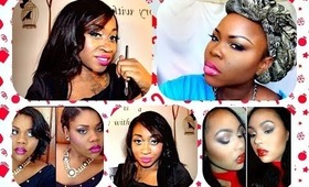 Holiday Glam | Caribbean Style Collab w/ Jammyg360, Jamaicanmakeupartist & MittySurtz