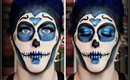 EASY Sugar Skull - Simple Halloween Makeup