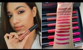 Nykaa Molten Matte Swatches & Review