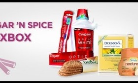 Open Box Haul Featuring Influensters Sugar N' Spice 2013 VoxBox