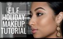 FULL FACE E.L.F ONE BRAND HOLIDAY MAKEUP TUTORIAL