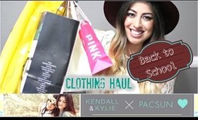 Back to School Clothing Haul & HUGE Giveaway: Kendall & Kylie Collection