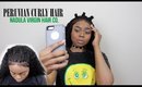 Nadula Hair Co.| Peruvian Curly Frontal & Bundle Review  + FREE HAIR GIVEAWAY