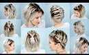10 Easy Braided Short Hairstyles | Milabu