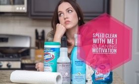 SPEED CLEAN WITH ME | CLEANING MOTIVATION