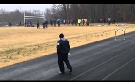 Suitland HS Track 3/29/14 400M Hurdles Jeremy Carrington