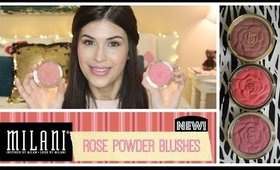New Milani Rose Powder Blush Review