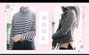 a quick collective try-on haul ft. stripes // early spring