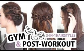 Gym to Post-Workout Hairstyles - All Things Hair | Cerinebabyyish