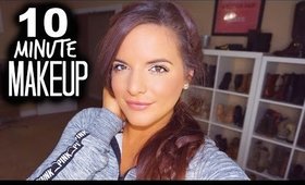 Simple / Everyday Makeup in less than 10 Minutes | Casey Holmes