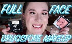 FULL FACE OF THE CHEAPEST MAKEUP IN MY COLLECTION | Drugstore GRWM