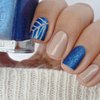Nail art with Blu Imperiale