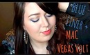 GRWM ♡ Blue Liner & MAC Vegas Volt Lipstick