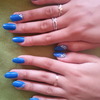 electric blue nails 