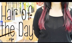 Hair of the Day - HOTD - Adding Plum with Tape Extensions | Instant Beauty ♡