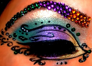 I will be having fun w/ makeup this Mardi Gras ;)
