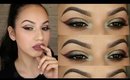 Mint & Maroon makeup tutorial | ChristineMUA