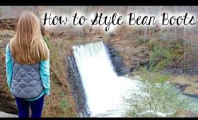 How to Style Bean Boots